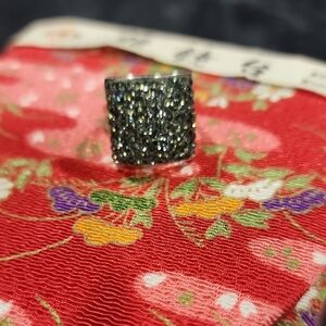 Sterling Silver Swarovski Ring Size